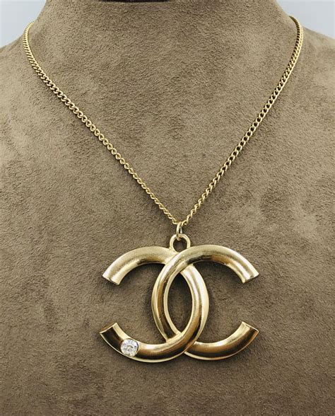 logo chanel necklace|Chanel logo necklace cheap.